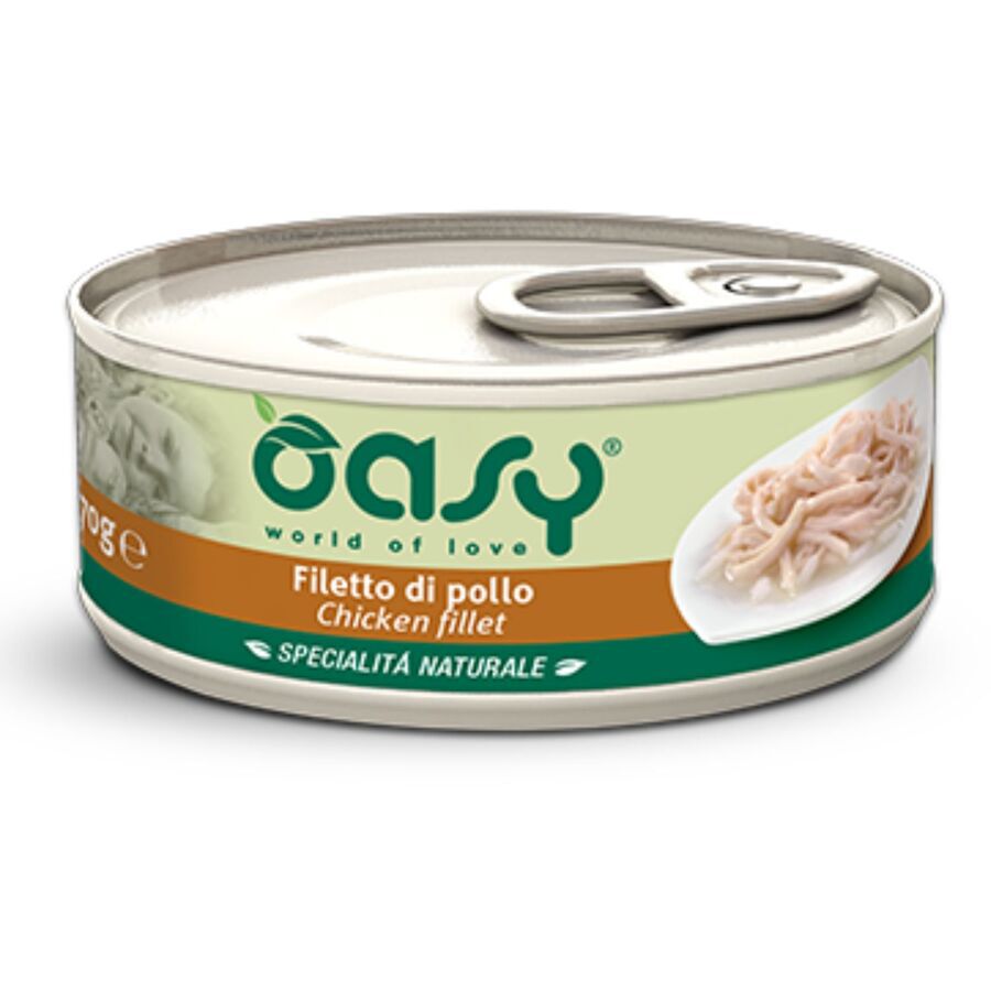 OASY GATO LATA FILETE POLLO 150G, , large Imagen numero 2