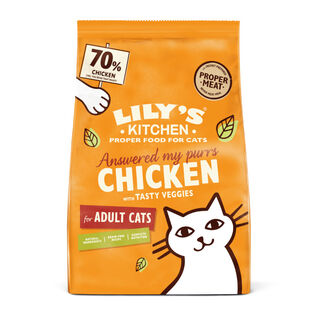 Lily’s Kitchen Grain Free Pollo pienso para gatos