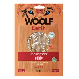 Woolf Earth Noohide S Barrita para perro con Ternera