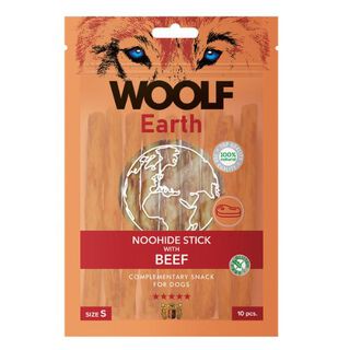 Woolf Earth Noohide S Barrita para perro con Ternera