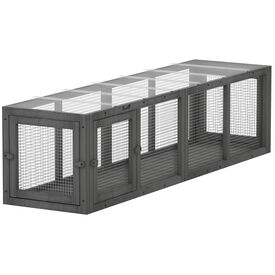 PawHut T&uacute;nel para Gato Gris