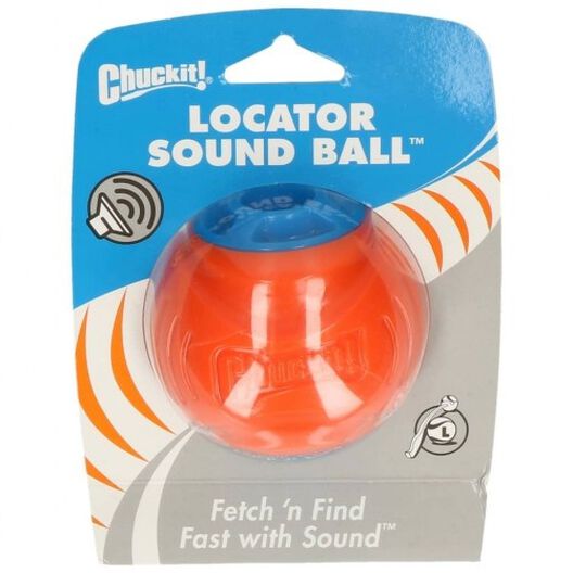 Pelota de juguete con sonido para perros color Naranja, , large image number null