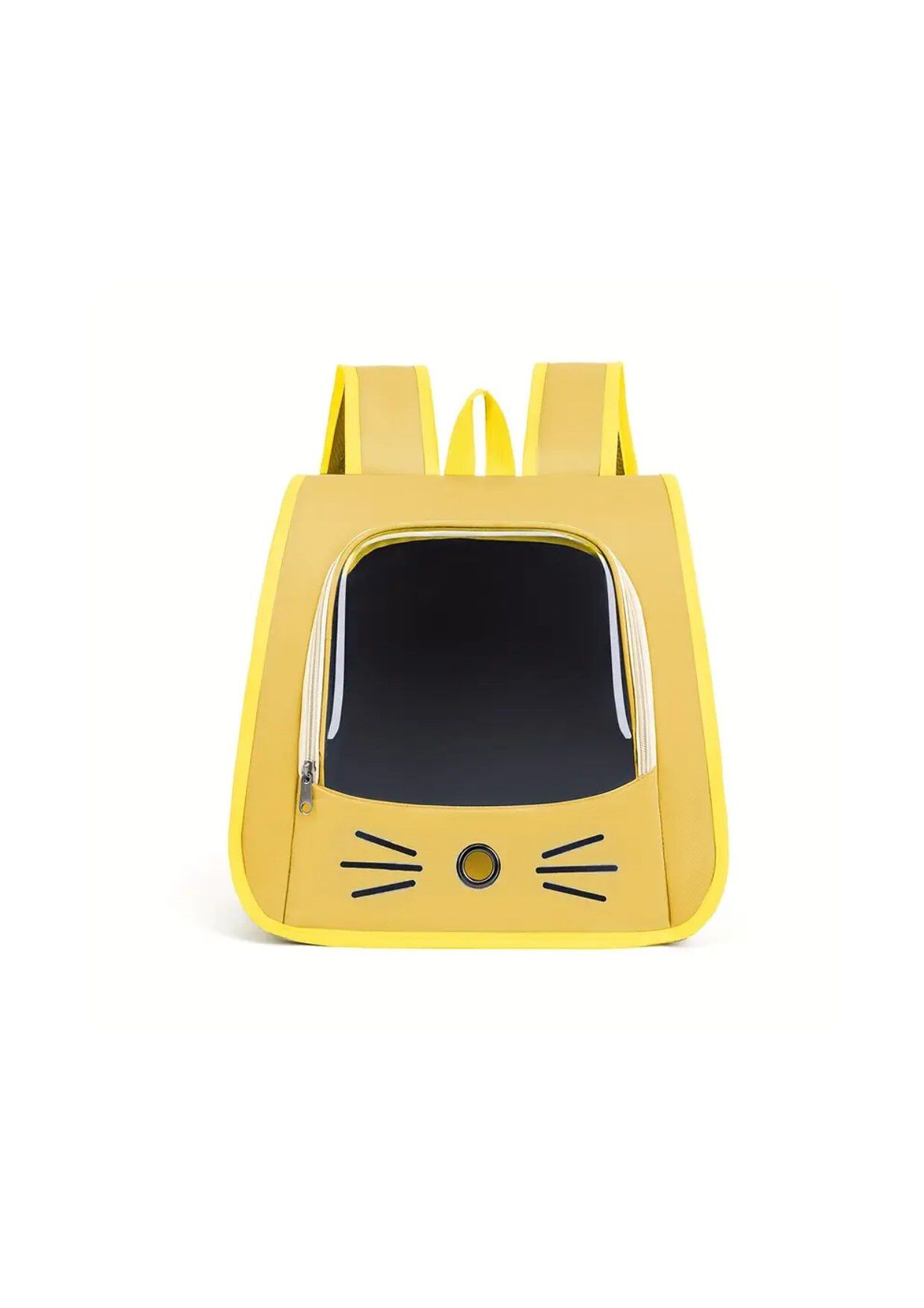 PETplus mochila transportín amarilla para gatos y perros
