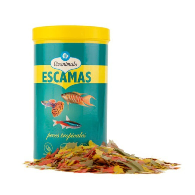 Vivanimals Escamas para peces tropicales, , large image number null