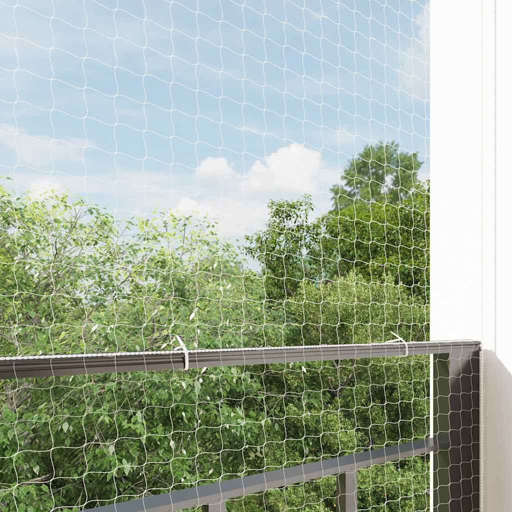 vidaXL Red transparente para gatos, 6x3 m, nailon, , large Imagen numero 17