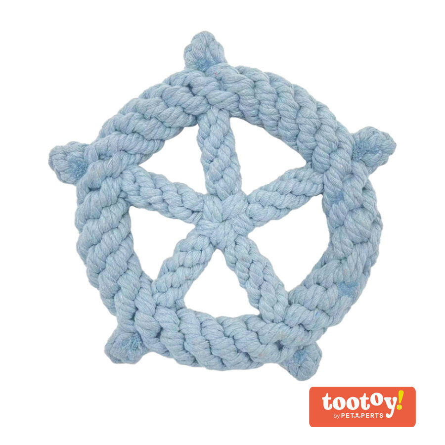 Tootoy! Comfort Boat Wheel juguete de cuerda para perros thumbnail