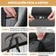 COSTWAY Cubierta de Asiento de Coche para Perros Peque&ntilde;os y Medianos, Cubierta para Asiento Trasero con Ventana de Malla, Cintur&oacute;n/Almohadilla, Funda de Asiento para Coche (135 x 46 x 55 cm), , large indicador imagen numero 5