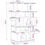vidaXL &Aacute;rbol para gatos con postes de sisal 2 uds. Parque Muebles Felinos, , large indicador imagen numero 4