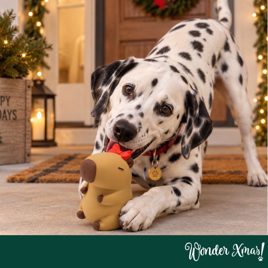 Wonder Christmas Capibara L&aacute;tex Peluche para perros, , large Imagen numero 2