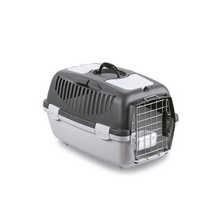 Zolux Gulliver 3 Deluxe Gris Transportín para perros