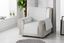 Cubre sill&oacute;n acolchado reversible color Gris, , large indicador imagen numero 4