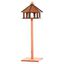 PawHut Comedero De Madera Con Forma De Casa para pájaros, , large indicador imagen numero 1