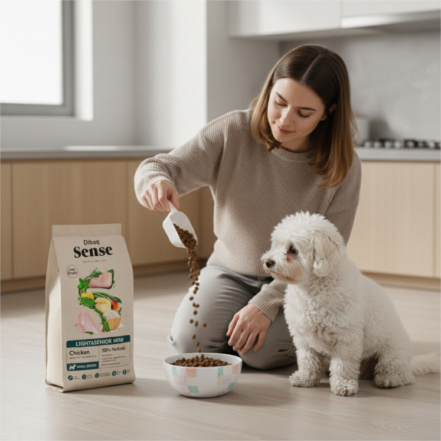 2 kg Dibaq Sense Low Grain Light & Senior Mini Pollo Pienso para perros, , large Imagen numero 4