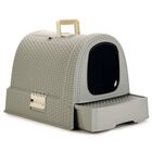 Caja cubierta de arena para gatos color Gris, , large image number null