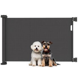 PawHut Barrera para Perros Negro