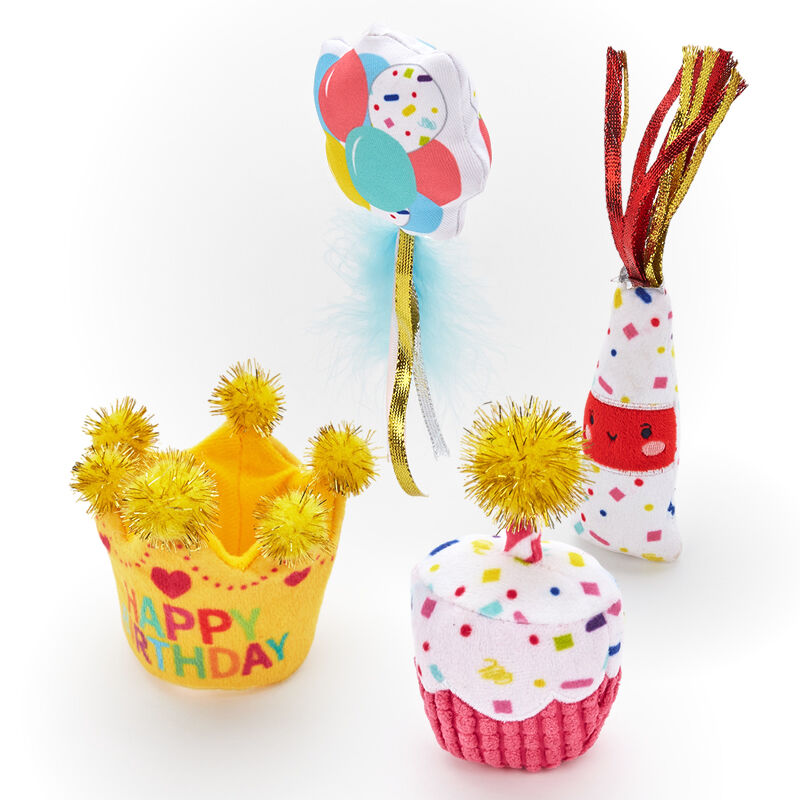 FOFOS | Coroa de cumplea&ntilde;os con Catnip Natural (Colecci&oacute;n Happy Birthday) - Para Gato, , large Imagen numero 4