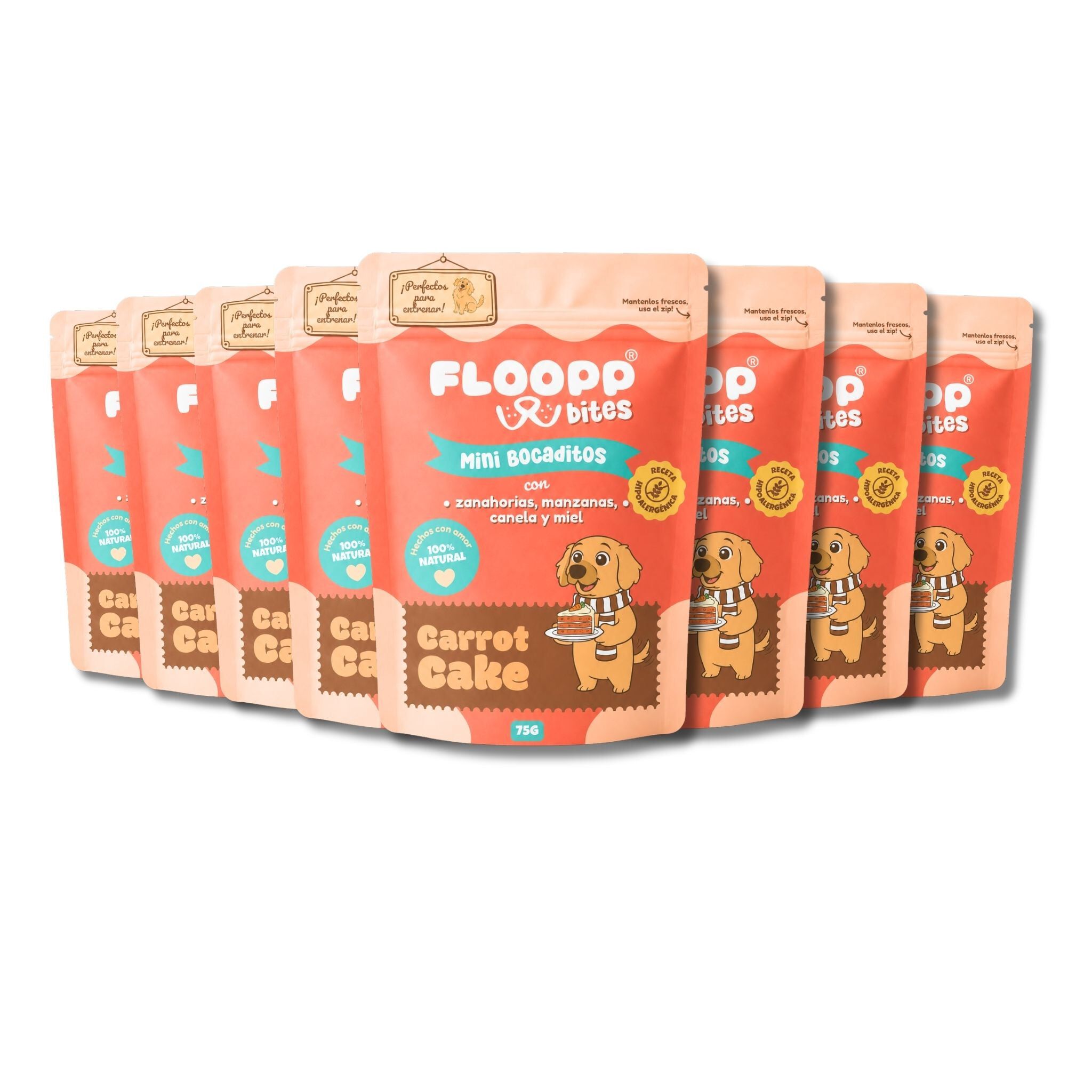 Floopp Bites Snacks Hipoalerg&eacute;nicos para Perros Semih&uacute;medos 300g, , large Imagen numero 1
