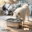 Nobleza Bebedero Antigoteo para Perros Grandes 10L &ndash; Cuenco de Agua de Acero Inoxidable 304 con Disco Flotante Antiderrames, Taz&oacute;n Antideslizante para Mascotas, Gran Capacidad, , large indicador imagen numero 3