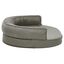 Vidaxl colchón de cama ergonómico gris para perros, , large indicador imagen numero 8