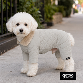 Gotoo Abrigo Acolchado con Mangas para perros