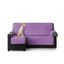 Cubre Sofa Acolchado Chaise Longue Izquierdo color Lila, , large indicador imagen numero 1