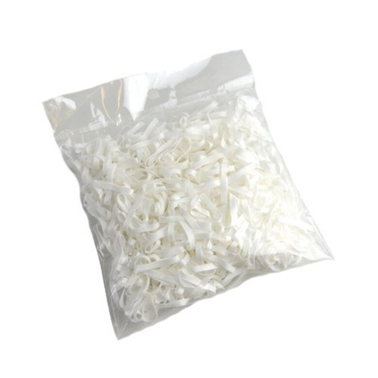 Pack de 500 gomas de silicona para trenzado, , large image number null