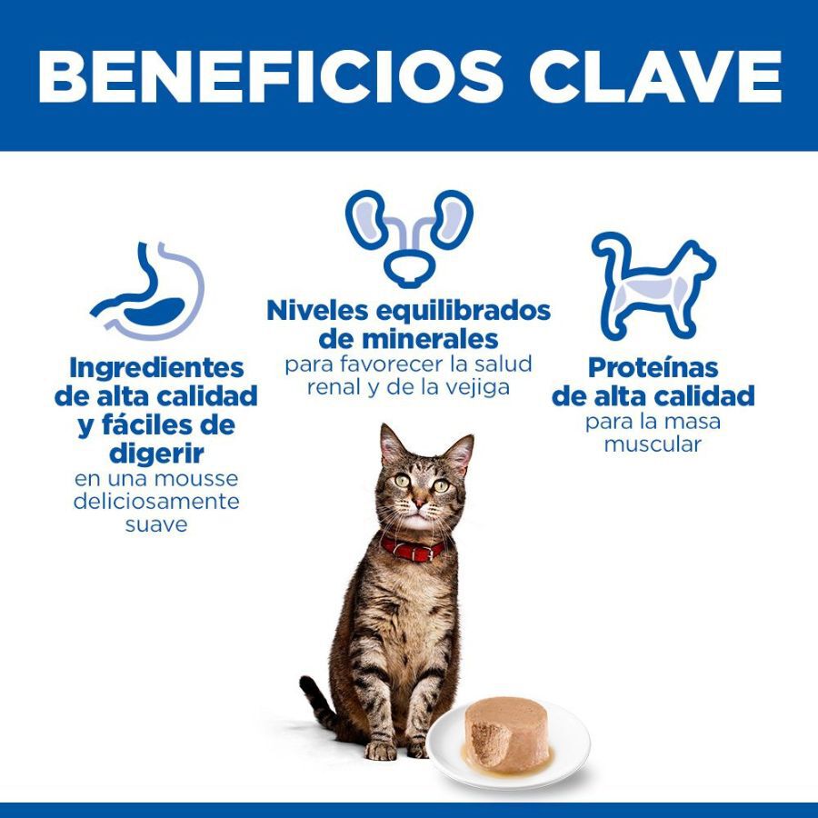 85 g Hill's Science Plan Adult Mousse de Pollo lata para gatos, , large Imagen numero 5