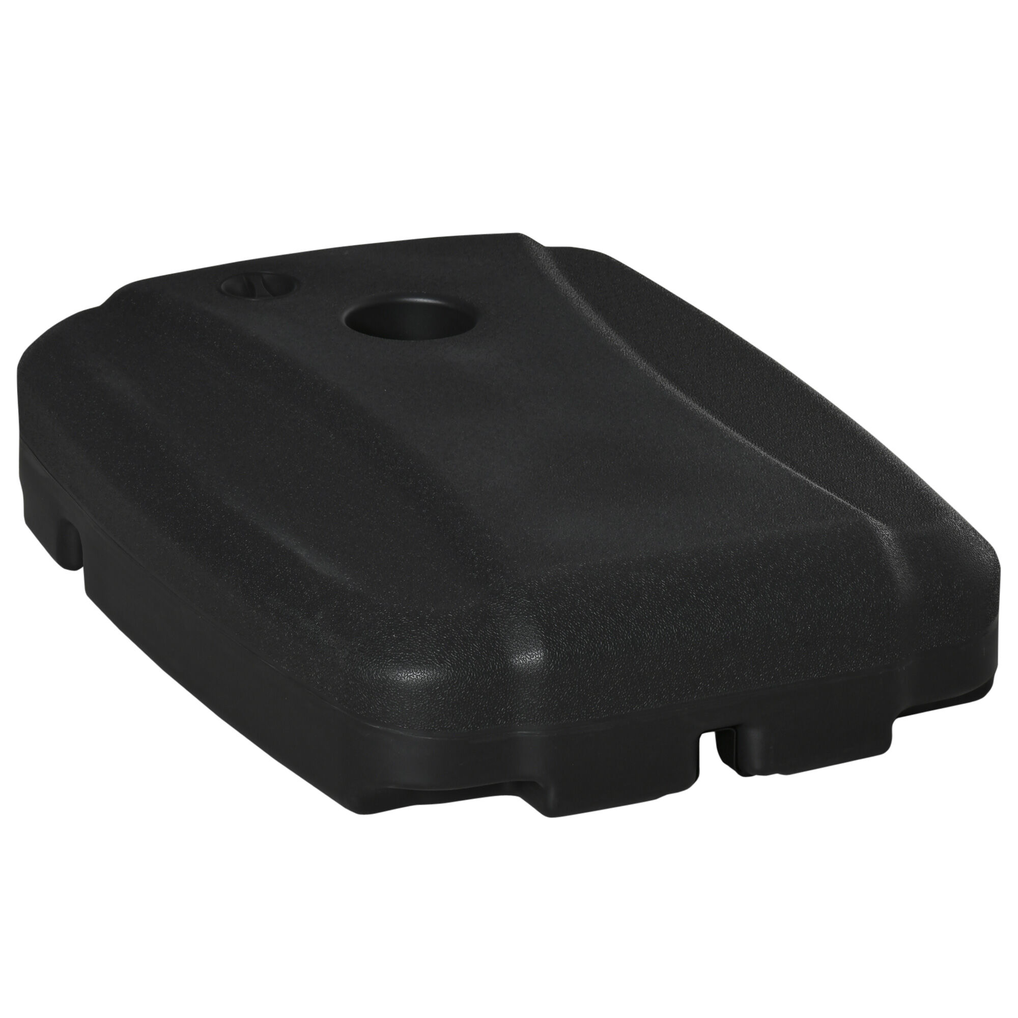 Outsunny Base de Sombrilla Negro, , large Imagen numero 1