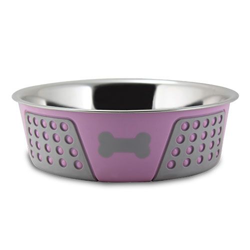 Comedero acero inox.  Hermosa COMEDERO NEGRO 1.600 ML., , large Imagen numero 3