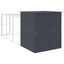 vidaXL Gallinero con corral acero galvanizado gris 165x863x181 cm, , large indicador imagen numero 20
