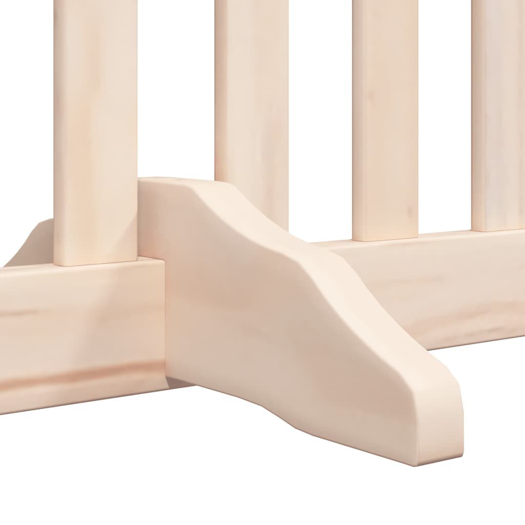 vidaXL Puerta para perros plegable 8 paneles madera de &aacute;lamo 640 cm, , large Imagen numero 8