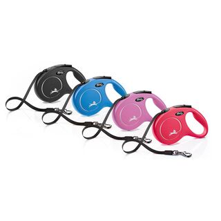 Flexi Classic Cinta Rosa correa extensible para perros grandes