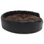 Vidaxl sof&aacute; con coj&iacute;n lavable negro y marr&oacute;n para mascotas, , large indicador imagen numero 8