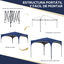 Outsunny Carpa Plegable Azul, , large indicador imagen numero 4