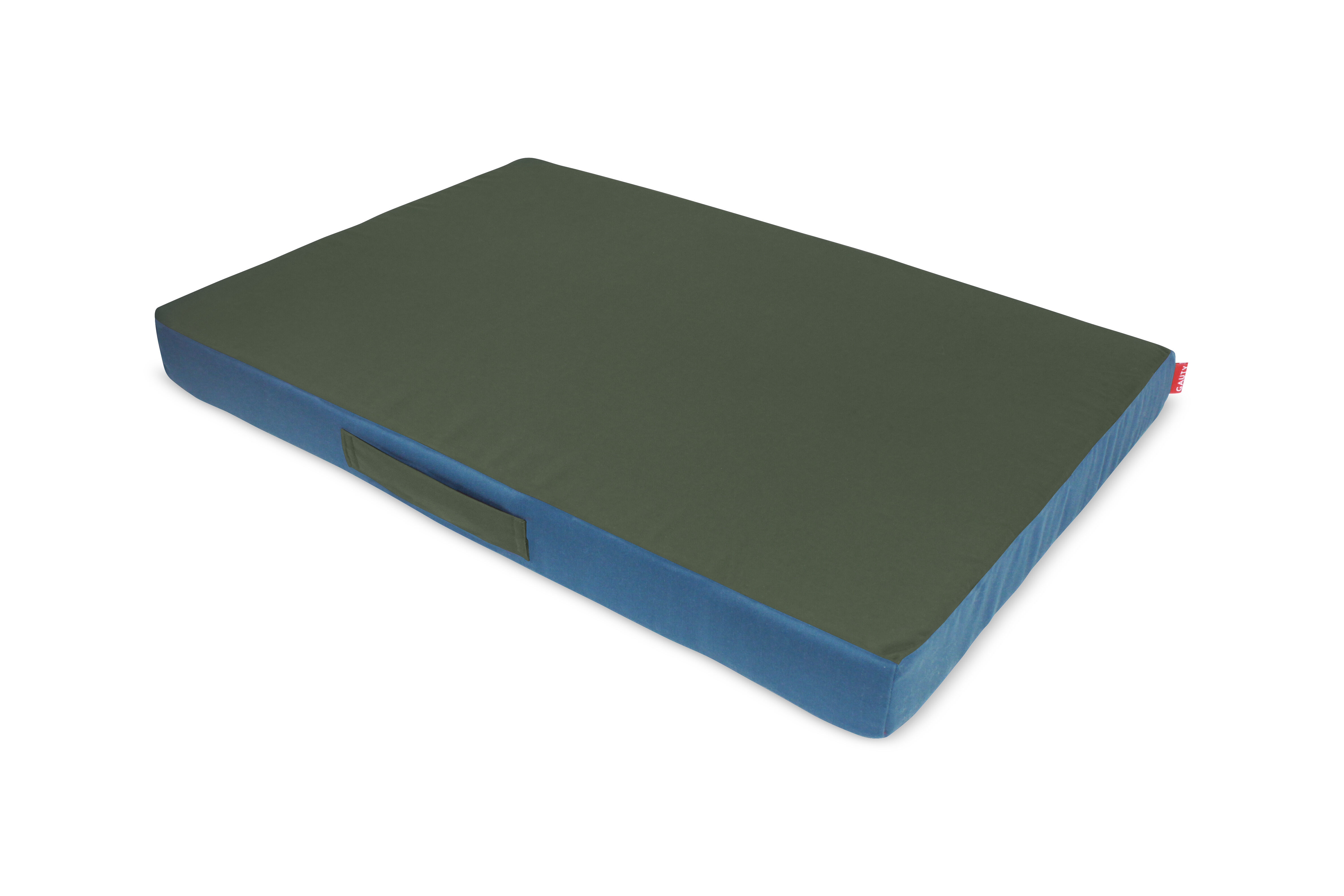 Gauty Cama para Perros y Gatos  Tela de sarga - Azul y verde, , large Imagen numero 1