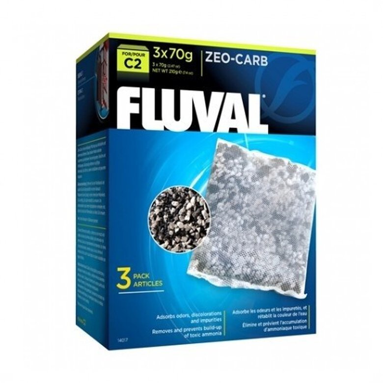Fluval C zeo carb C2 esponja, 3uds, , large image number null