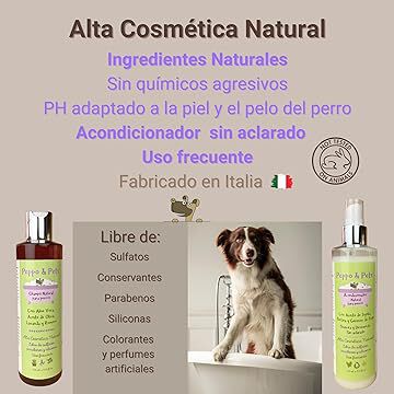 Peppo And Pets Pack Champú Y Spray Acondicionador Natural Para Perros thumbnail