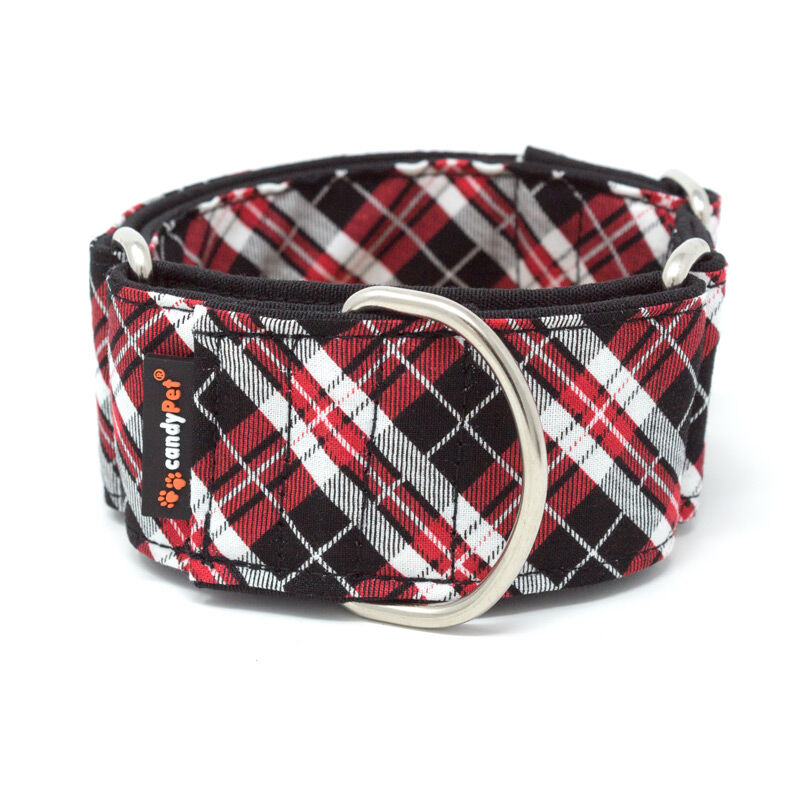 candyPet&reg; Collar Martingale para Perros - Modelo Plaid, L, , large Imagen numero 1