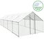 Jaula Aves de Corral Valla Cercado Caja Pollos Acero Pollos 3m x 8m x 2m, , large indicador imagen numero 3