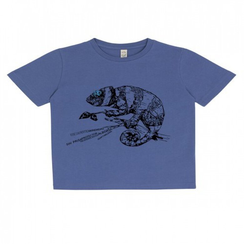 Camiseta de niño Animal Totem camaleón blanco, , large image number null