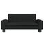 vidaXL Cama para perros de tela negra 70x45x30 cm, , large indicador imagen numero 2