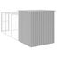 vidaXL Gallinero con corral acero galvanizado gris claro 165x251x181cm, , large indicador imagen numero 17