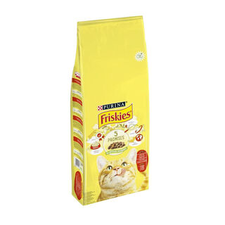 Friskies Adult Buey con Pollo y Verduras pienso para gatos