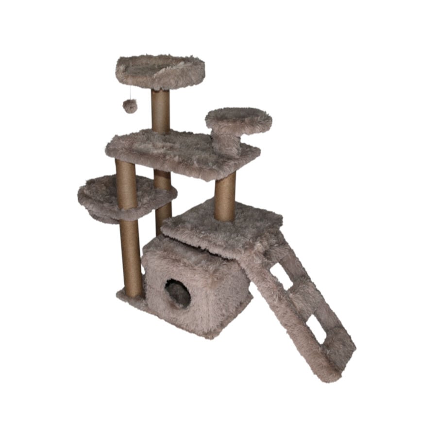 Catshion Maui &Aacute;rbol Rascador con Cueva Beige para gatos, , large Imagen numero 1