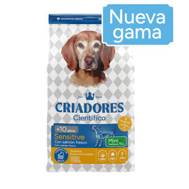 Criadores Cient&iacute;fico Senior Sensitive Mini Pienso Salm&oacute;n para perros
