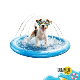 Summer Vibes Piscina con chorros para perros