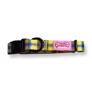 Puppies Pom Poms Collar Tartán de Cornualles para perros