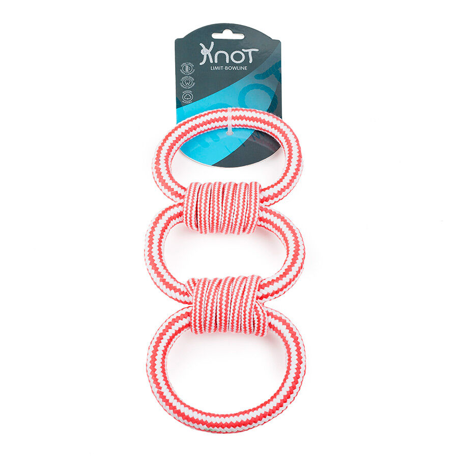 Knot Limit Bowline 3 Rings Mordedor de Cuerda para perros, , large Imagen numero 1