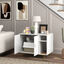 PawHut Mueble Arenero Blanco, , large indicador imagen numero 2