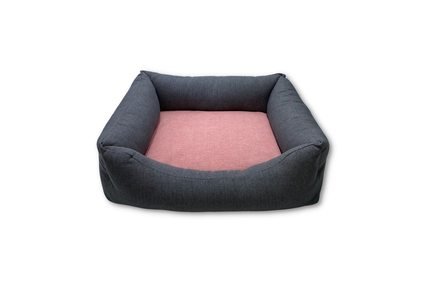 Cuna Est&aacute;ndar Talla M Color Antracita/Rosa Palo Ancho 70 cm Largo 57 cm Alto 18 cm, , large Imagen numero 1